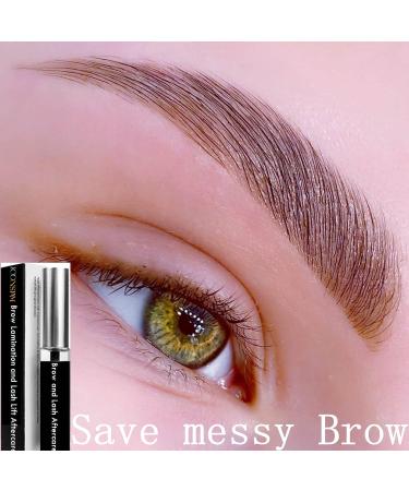 Clear-Brow Lamination Aftercare | Eyebrow Perm Conditioner & Lash Lift Nutrition with 7ml Keratin Oil | Fix & Neat Upwards Over Perming Lashes & Brows | 100-Day Supply - Buy Online on GoSupps.com