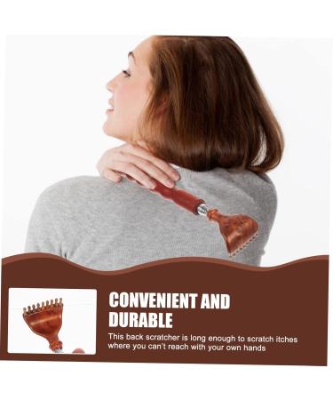 Minkissy 2pcs Wooden Claw Neck Massagers & Facial Scraper | Portable Stretch Tickle Tools for Body & Back International Shipping Available - Buy Online on GoSupps.com