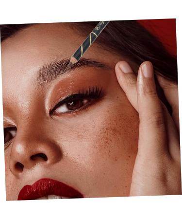 BELLIFFY 4pcs Two-in-one Eyebrow Pencil Eyebrow Makeup Pencils Black Eyebrow Pencil Brow Pencils Brown Wooden - Buy Online on GoSupps.com
