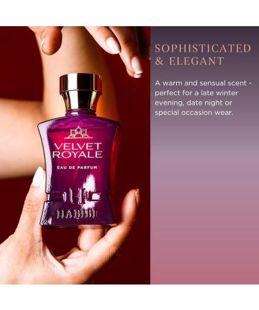 Velvet Royale Vanilla Perfume For Women Sophisticated Powdery Violet - Expertly Blended with Notes of Patchouli Oud Feminine Women's Eau de Parfum - Buy Online on GoSupps.com