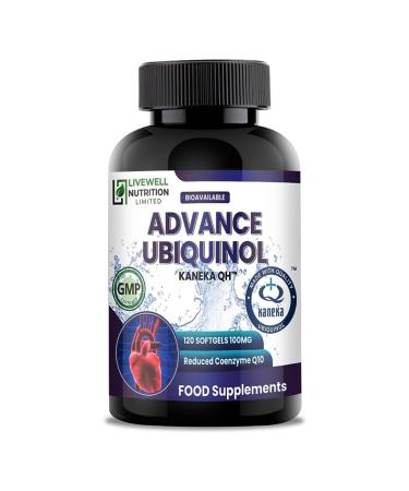 Ubiquinol Kaneka QH (120 Softgels) Pure Encapsulation 100MG High Potency Naturally Fermented Reduced Form of Co Q10 Easy to Swallow. 120 Count (Pack of 1)