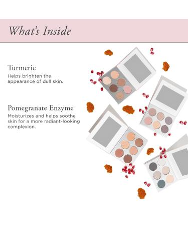 R MINERALS On Point Eyeshadow Palette - Thursday (Mauves) 0.23 oz - Matte, Shimmer & Metallic Shades - Skincare-Infused Formula - Buy Online on GoSupps.com
