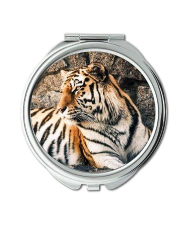 Mirror Travel Mirror animal animal photography big cat pocket mirror portable mirror