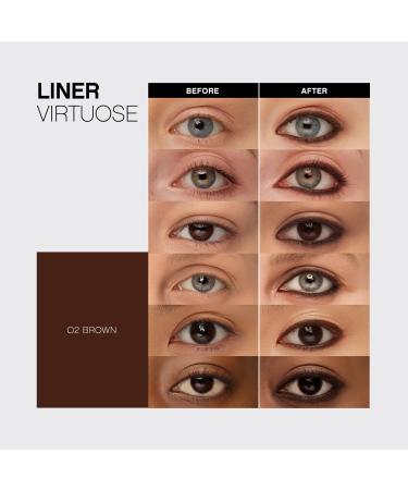 Vivienne Sabo Long Lasting Gel-Kajal Virtuose - Brown | Shop Internationally for Quality Eyeliner - Buy Online on GoSupps.com