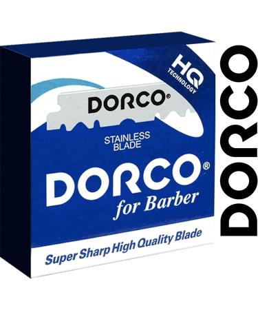 100 x Dorco Blue Razor Blades - Premium Quality for Smooth Shaving | International Shipping Available - Buy Online on GoSupps.com