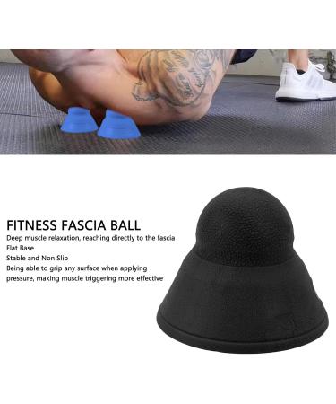 Portable Trigger Point Massage Ball for Deep Tissue Relief | Ideal for Shoulders Neck & Full Body - Stable Base (Black) - Buy Online on GoSupps.com