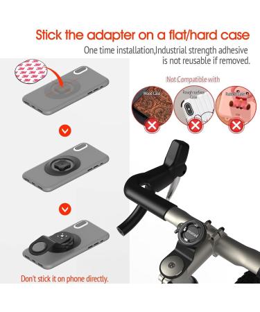 Universal Aluminum Mobile Phone Holder for Bicycles - Stable Smartphone Bracket for Racing & MTB - Buy Online on GoSupps.com
