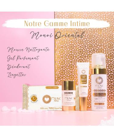  musc intime MUSC INTIME The Official Brand - Intimate Foam - Oriental Monoi - The Radiant One - Gently Cleanses - Gynecologically Tested - 94% Natural Ingredients - 150ml - Buy Online on GoSupps.com
