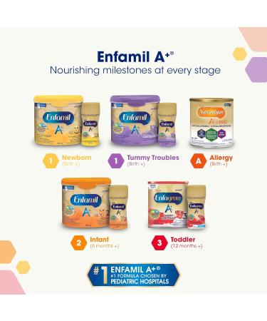Enfamil A+ Gentlease Infant Formula Powder Tub 629g - Buy Online on GoSupps.com