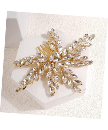 Angoily Comb Hair Accessories Hair Jewelry Bridal Hair Ornament Rhinestone Hairpiece for Women Hair Jewels Bridal Hair Clip Rhinestone Headpiece The Flowers Miss Grab The Drill Rhinestones - Buy Online on GoSupps.com