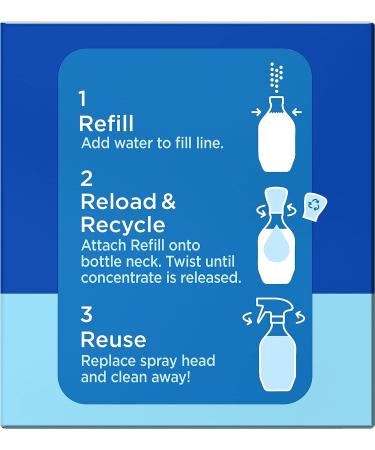 Clorox Bleach-Free Bathroom Foamer Refill Pods - Rain Clean - 3 Spray Refills - Buy Online on GoSupps.com
