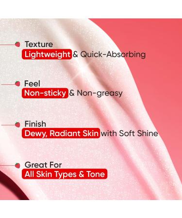 New Strawberry Dew Strobe Cream - Radiance Moisturizer & Highlighter for All Skin Types | Instant Glow & Hydration Boost (1.01 Fl Oz - Buy Online on GoSupps.com