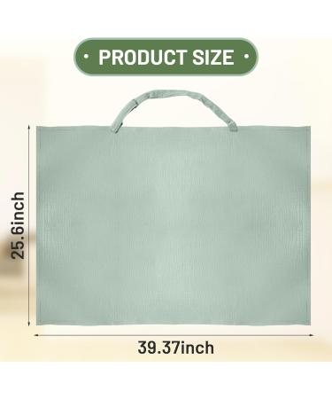 Breathable Cotton Nursing Cover for Breastfeeding | Baby Feeding, Car Seat & Stroller Cover | Light Green - Buy Online on GoSupps.com