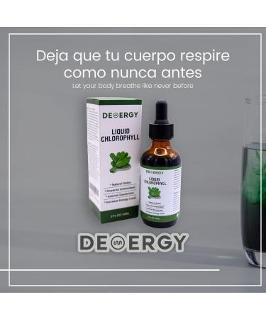 Chlorophylle liquide 60 ml Haute concentration sans alcool v g talien et 100 % naturel sans gluten - Buy Online on GoSupps.com