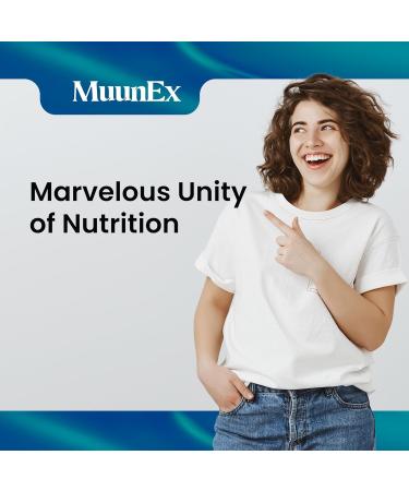 Muunex Magnesium Glycinate - 90 Capsules - Buy Online on GoSupps.com