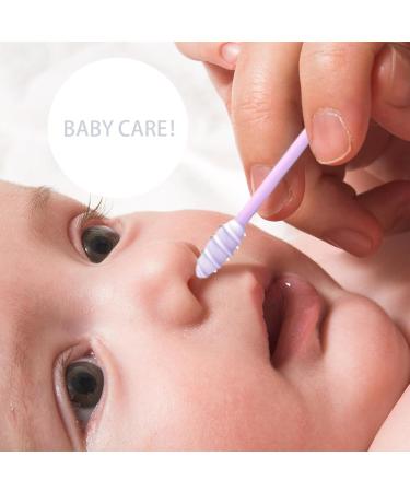 Silicone Cotton Swabs - Reusable Q-Tips for Gentle Cleaning | BPA-Free Washable Mini Swabs in Purple for Kids & Adults - Buy Online on GoSupps.com