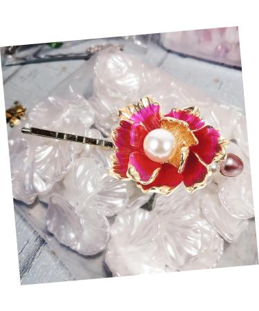 LALAFINA 5pcs Hair Accessories Hairpin Accessories Ornament Rhinestone Brooch Headdress DIY Props Pearl Bead - Buy Online on GoSupps.com