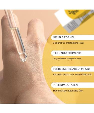 Facial oil for women soothing liquid 30 ml soothing care oil with firming effect for elastic skin moisturizing brightening daily massage for women - Buy Online on GoSupps.com