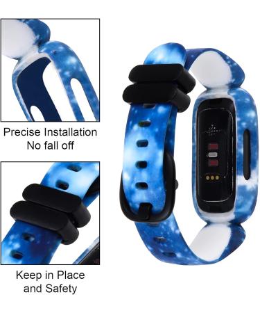 3 Pack Floral Ace 3 Bands for Kids - Colorful Waterproof Straps for Fitbit Ace 3 - Girls Boys Bracelet Accessories - Pattern A - Buy Online on GoSupps.com