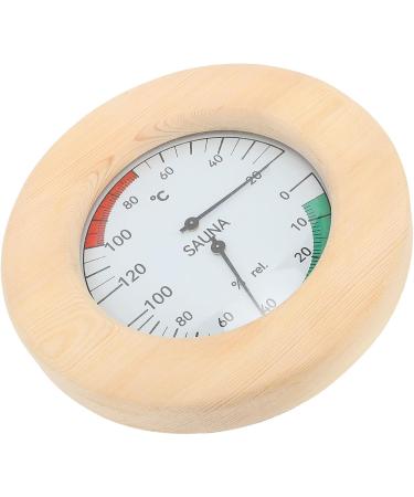 2-in-1 Sauna Thermometer & Hygrometer - Real-Time Wall-Mounted Monitoring for Sauna Spaces | Premium Sauna Equipment & Accessories - Buy Online on GoSupps.com