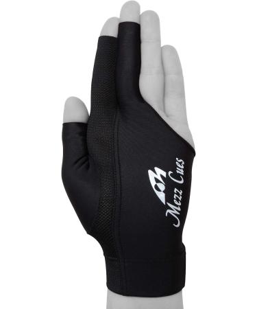 MEZZ Premium Billiard Glove Small/Medium Black for Both Hands | International Shipping Available - Buy Online on GoSupps.com