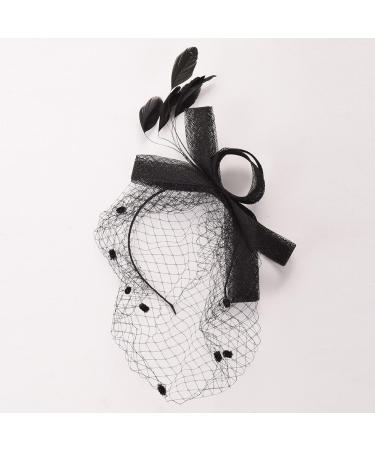 GRACEART Bowknot Fascinator Hats Veil Headband - Buy Online on GoSupps.com