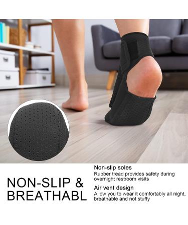Breathable Plantar Fasciitis Night Splint Sock - Small Size Foot Support Brace - Buy Online on GoSupps.com