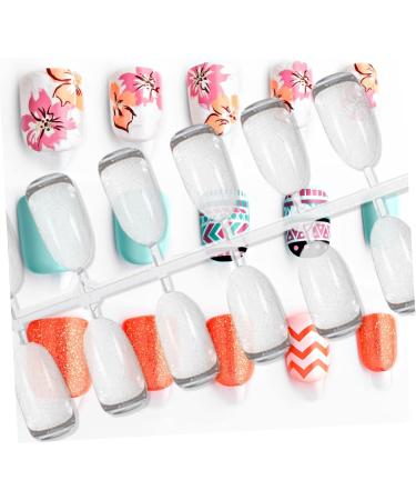 Healeved 3 Sets Nail Color Card Nail Polish Color Card Nail Polish Sample Nail Accessories Nail Gel Polish Gel for Nails Gel De Cejas Transparente Color Show Plate Female Manicure Tool 2.1x1x1cm Transparent - Buy Online on GoSupps.com