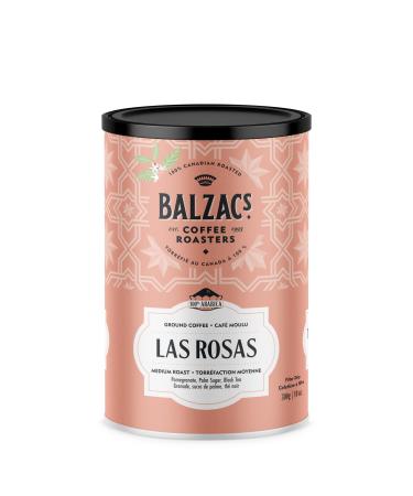 Balzac's Coffee Roasters - Ground Coffee | 300G 10OZ. (Las Rosas Pack of 12) Las Rosas 300 g (Pack of 1)