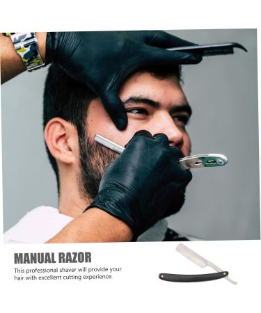 Magiclulu 3-in-1 Razor Sharpener & Manual Shaving Razor for Men Precision Haircutting Tools with Wooden Handle - Buy Online on GoSupps.com