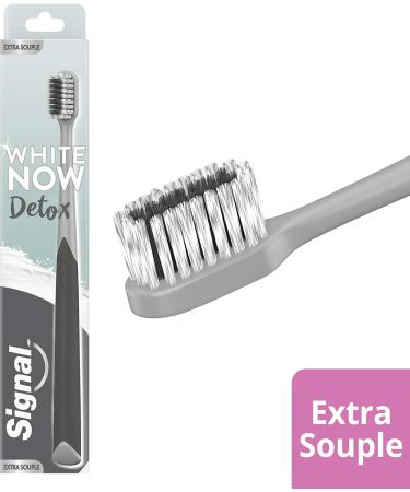Buy Signal White Now Detox Toothbrush - Extra Soft Detoxification for a Brighter Smile | International Shipping Available - Buy Online on GoSupps.com