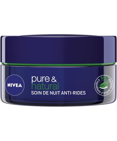 Nivea Pure and Natural Anti-Wrinkle Night Care 50 ml - Buy Online on GoSupps.com
