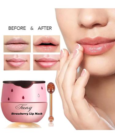 Honey Pot Bee Balm Lip Balm Propolis Moisturizing Lip Balm Stick with Honey & Strawberry Lip Mask - Hydrating Lip Scrubs Exfoliator for Prevention of Dry & Cracked Lips Wrinkle Skin Care (4pc) - Buy Online on GoSupps.com