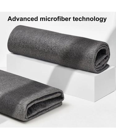 Strip-Free Microfiber Cleaning Towels - Magical Thickened Cloths for Home Windows Mirrors and Cars (Pack of 5) - Buy Online on GoSupps.com