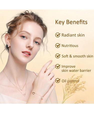 Radiant Rice Water Toner Hydrating Milky Formula with Rice Extract & Purslane | Non-Greasy Purifying & Deeply Hydrating 150 ml | International Shipping Available - Buy Online on GoSupps.com