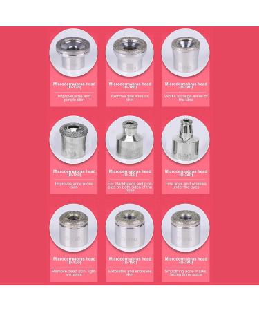 12pcs Microdermabrasion Replacement Tips Set for Skin Rejuvenation Beauty Machine - Buy Online on GoSupps.com
