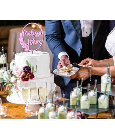 Personalized Natural Wood Cake Topper - Custom Name Decoration in Birch Multiplex | Perfect for Any Celebration - Buy Online on GoSupps.com