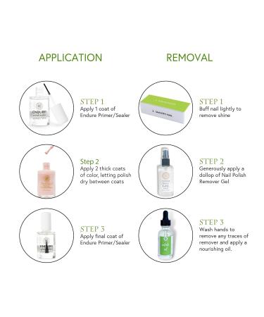 Shop Honeybee Gardens Water-Based Nail Enamel - Eco-Friendly Odorless Clear Polish (0.5 fl oz) - International Shipping - Buy Online on GoSupps.com