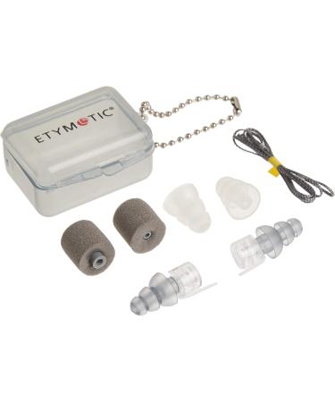Etymotic ER20XS Motorsport Earplugs - High-Definition Noise Reduction for Helmets | Clear Stem & Frost Tip | International Shipping Available - Buy Online on GoSupps.com