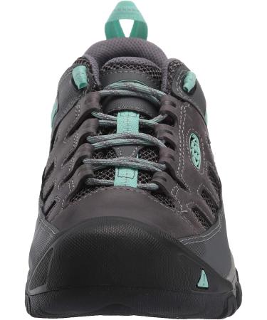 KEEN Women's Targhee Vent Hiking Shoes 8.5 - Steel Grey/Ocean Wave - Buy Online on GoSupps.com