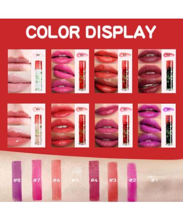 Roll-On Clear Lip Oil - Silky Fruit Flavored Moisturizing Lip Gloss | Long-Lasting Hydrating Lip Makeup for Women and Girls - Buy Online on GoSupps.com