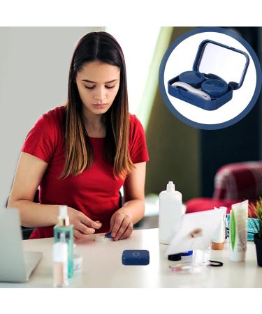 Exceart 4PC Cartoon Contact Lens Case Set - Stylish & Portable Lens Storage Box - International Shipping Available - Buy Online on GoSupps.com