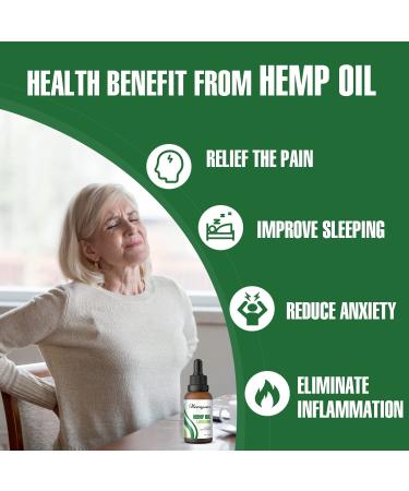 Organic Hemp Oil by Hemyum - 1 000 000 Maximum Strength - Anxiety & Stress Relief - Natural Hemp Tincture - 3-Pack - Buy Online on GoSupps.com