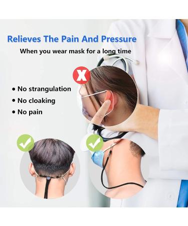 Adjustable Mask Holder - 6 Pack | Reusable Mask Band for Adults & Children | Comfortable Mask Extension - Buy Online on GoSupps.com