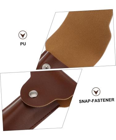 Beavorty 3-in-1 Razor Holster & Travel Case for Men - PU Leather Storage Box for Facial Shaver - Buy Online on GoSupps.com