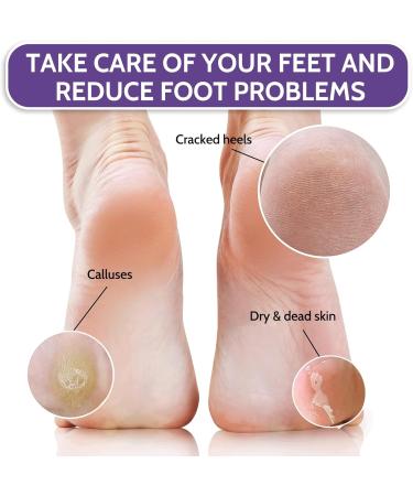 Foot Soak for Foot Spa Lavender 4PCs Foot Pack with Foot Soak Foot Scrub Foot Mask Foot Lotion Foot Care Jelly Pedicure Packs Foot Spa Soak for Dry Hard Rough skin Eliminate Fatigue (Lavender) - Buy Online on GoSupps.com