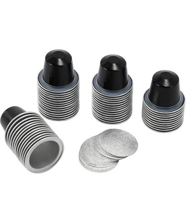 1000Sets Capsules de Caf Rechargeables Tasse Capsules de Caf Jetables Emballage Fournitures de Caf pour Noir - Buy Online on GoSupps.com