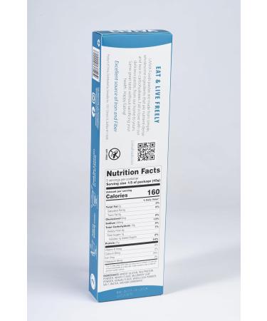 LIVIVA Low Carb High Protein KETO Linguine Pasta - 27g of Protein 8g Net Carbs Diabetic-Friendly - Made with Pea Protein Mulberry Leaf and Konjac (Pack of 4) Pack of 4 - Linguine 225g (Pack of 4) - Buy Online on GoSupps.com