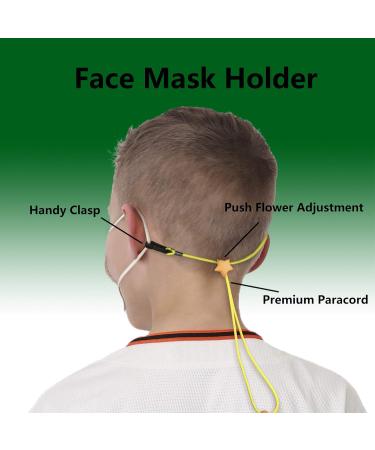 Leaseek Mask Extension Belt & Holder - Adjustable Hooks for Adults & Kids - Comfortable Mask Band for Enhanced Fit - Buy Online on GoSupps.com