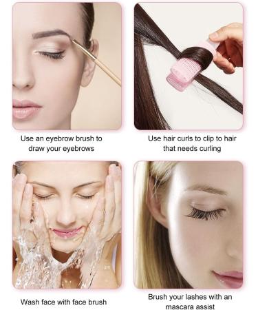 Mascara Applicator Beauty Makeup Set Eyebrow Brush Eyelash Assistant Women Beauty Set Facial Cleansing Brush Hair Dressing Lockler Eyelash Assistant Women Beauty Set - Buy Online on GoSupps.com